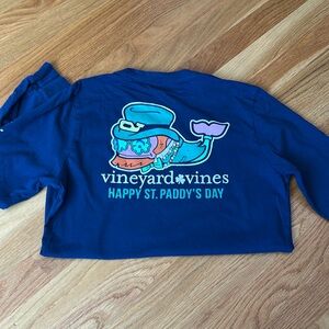 Boys Vineyard Vines Long Sleeve St Patrick’s Day Tshirt